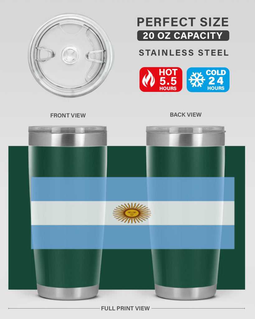 Argentina 191#- world flags- Tumbler
