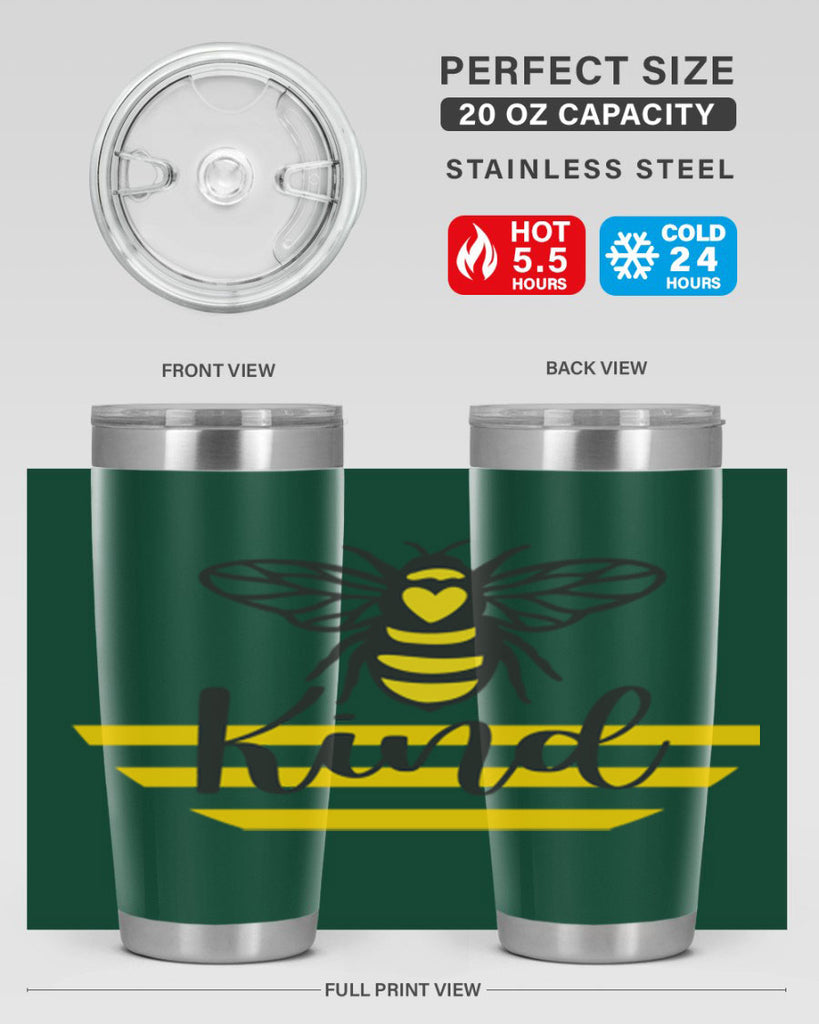 Bee Kind32#- spring- Tumbler