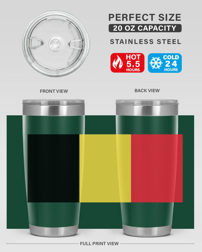 Belgium 181#- world flags- Tumbler