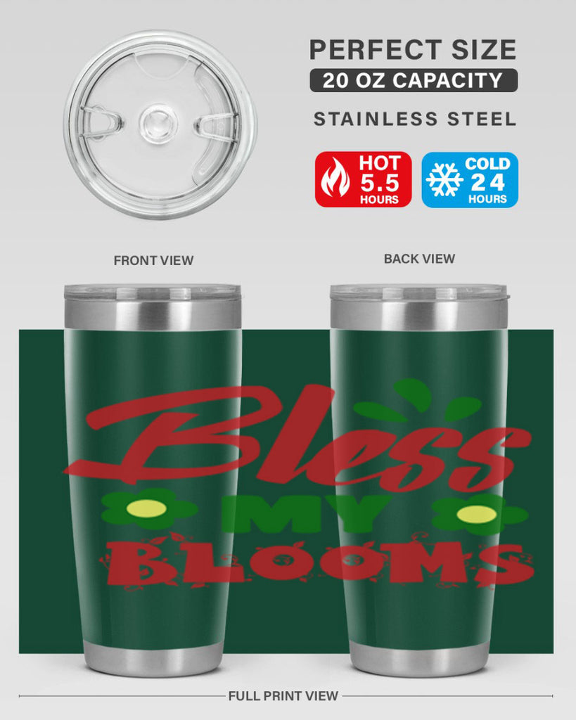 Bless My Blooms 61#- spring- Tumbler
