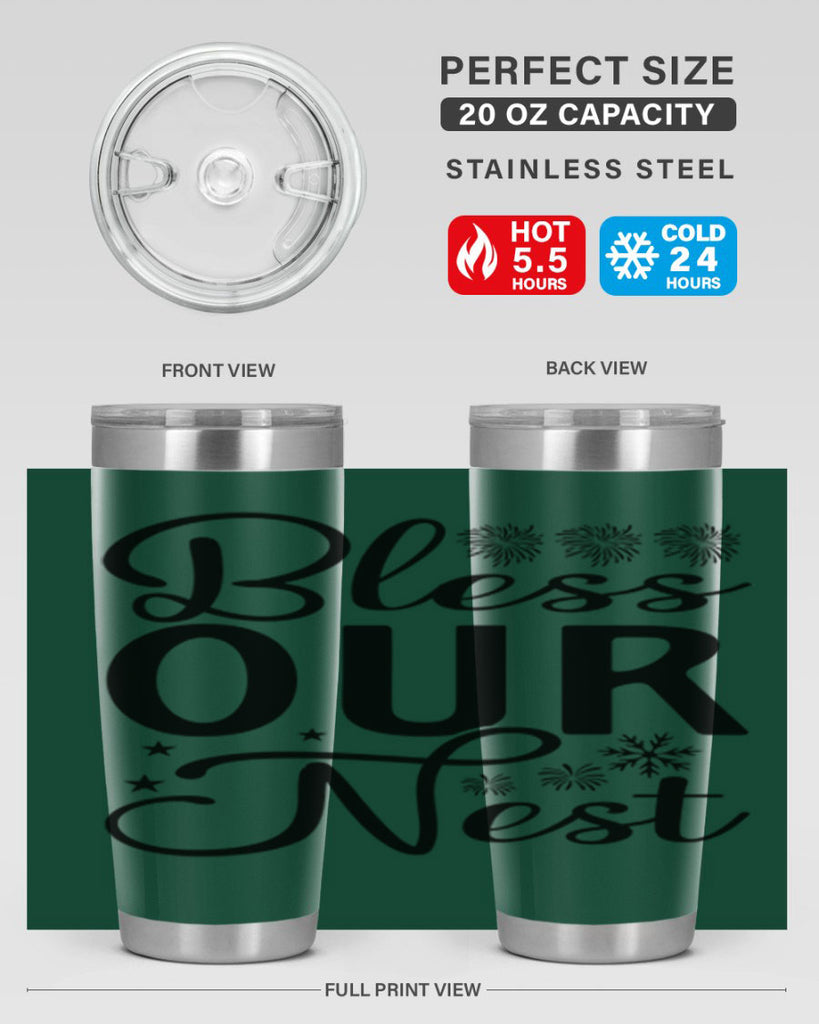 Bless Our Nest 51#- spring- Tumbler