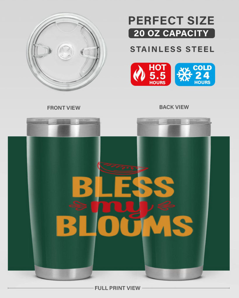 Bless my blooms 41#- spring- Tumbler