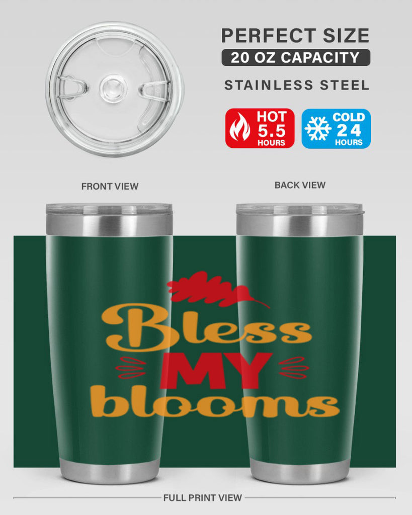 Bless my blooms 43#- spring- Tumbler
