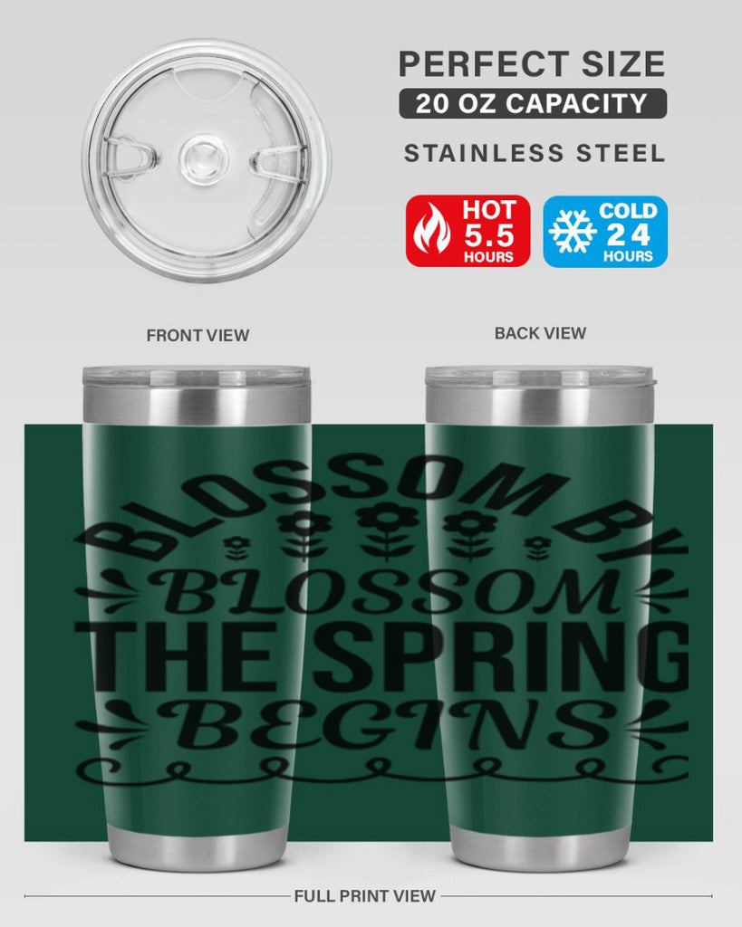 Blossom by blossom the spring 93#- spring- Tumbler