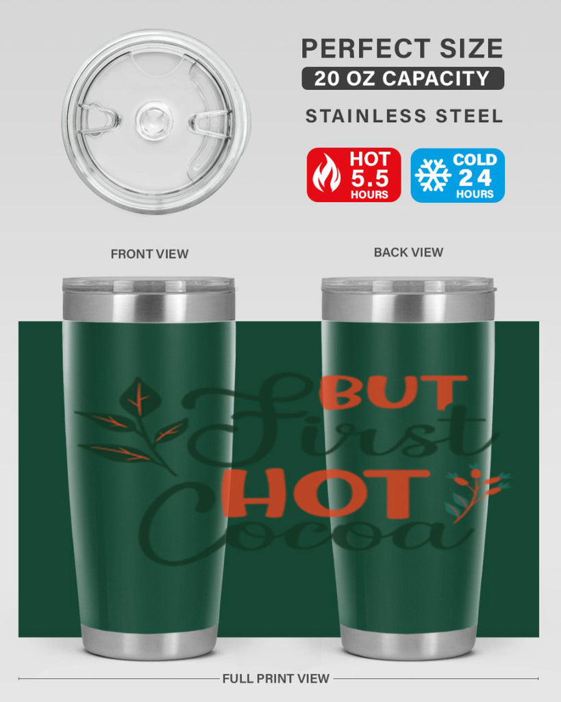 But First Hot Cocoa 34#- winter- Tumbler