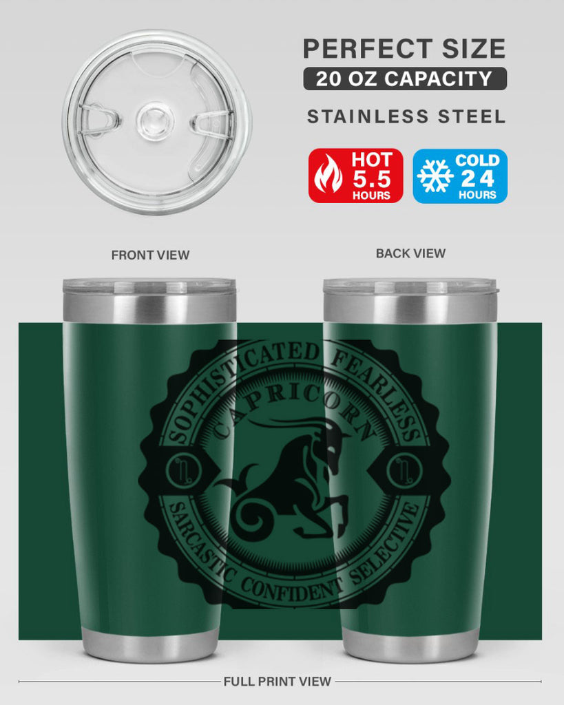Capricorn 40#- zodiac- Tumbler