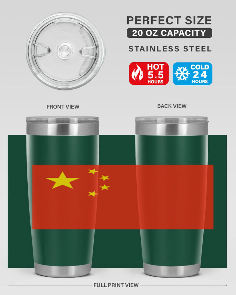 China 162#- world flags- Tumbler