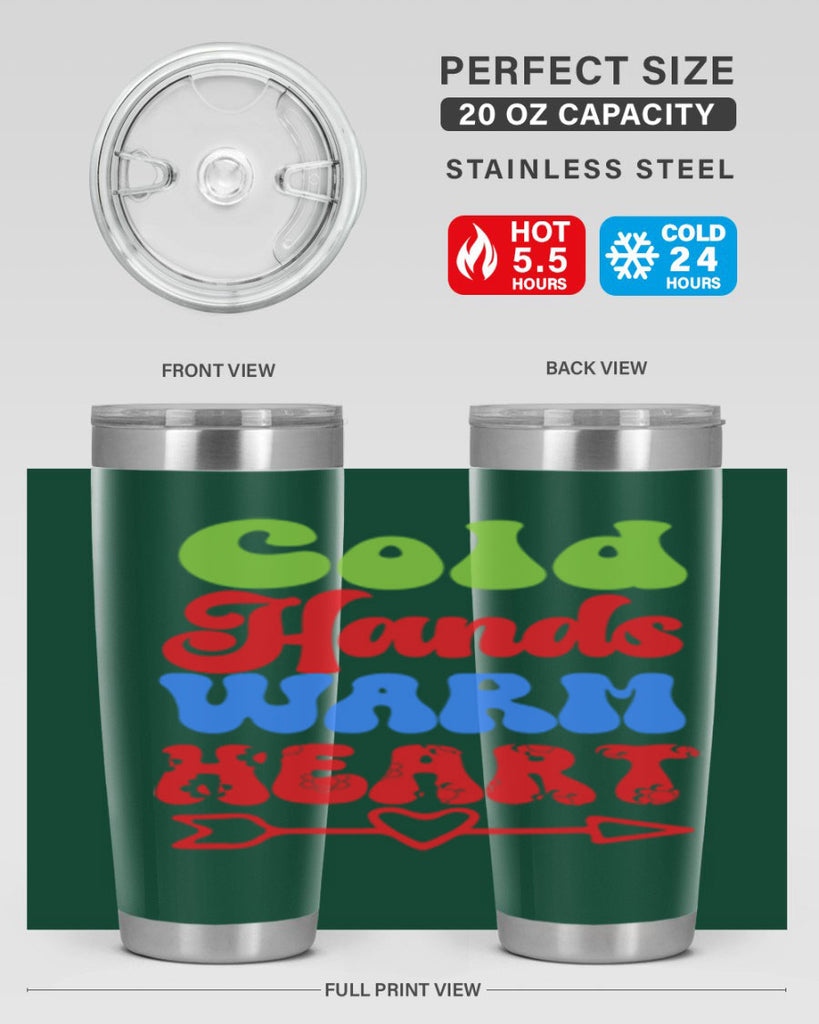 Cold hands warm heart 52#- winter- Tumbler