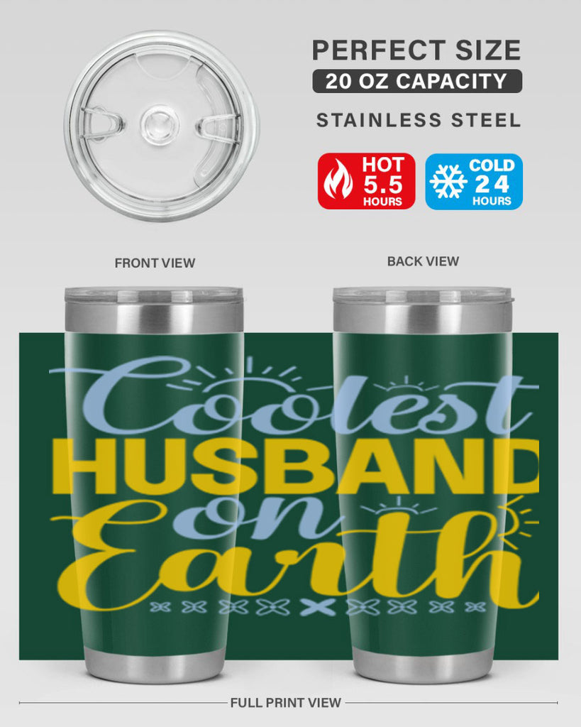 Coolest husband on earth61#- winter- Tumbler