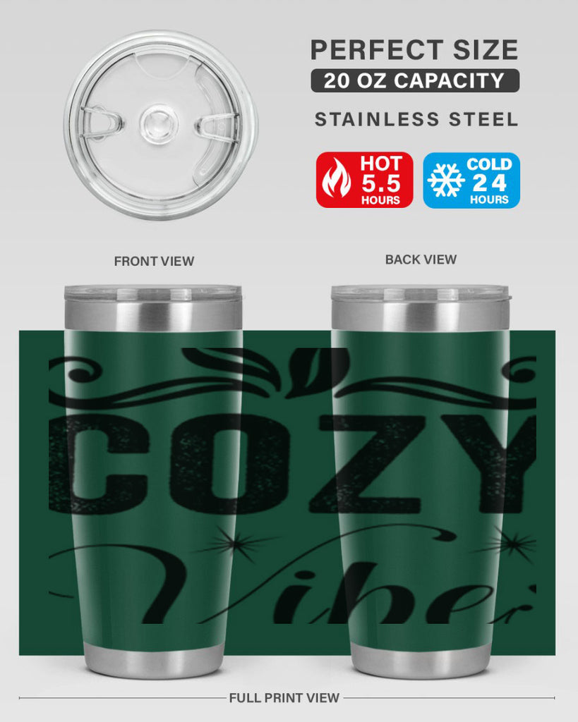 Cozy Vibes 77#- winter- Tumbler