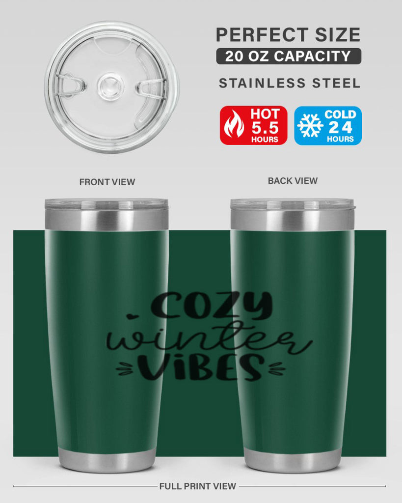 Cozy Winter Vibes 69#- winter- Tumbler