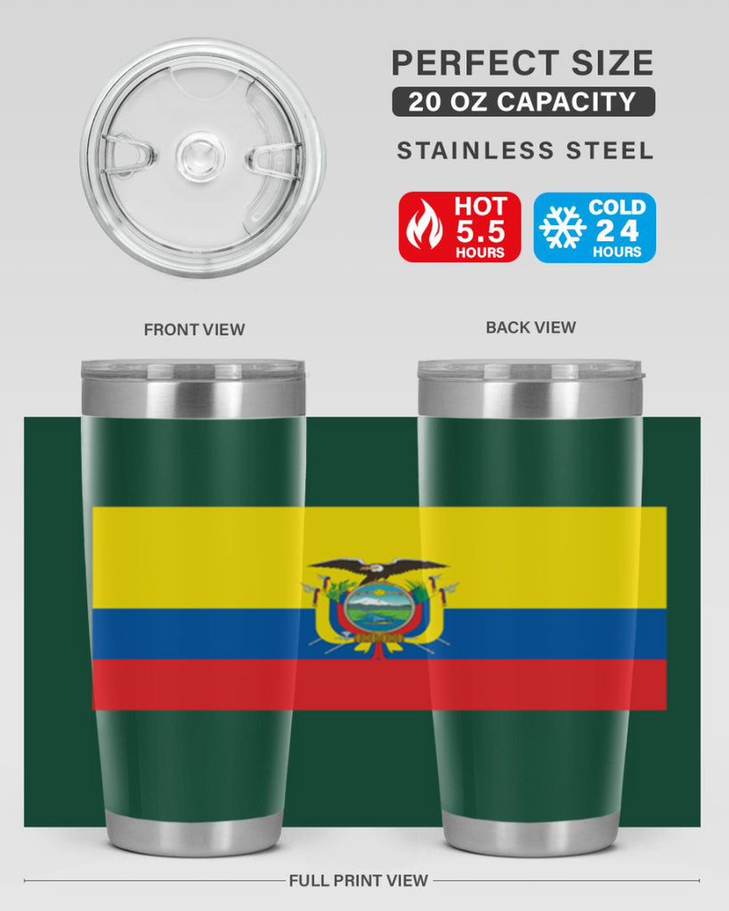 Ecuador 147#- world flags- Tumbler