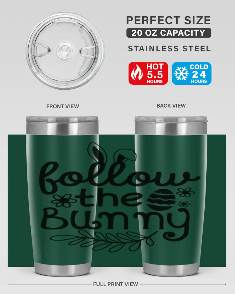 Follow the bunny  142#- spring- Tumbler