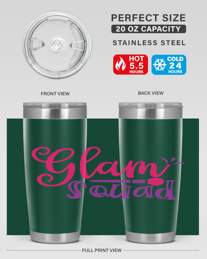 Glam Squad Style 237#- make up- Tumbler