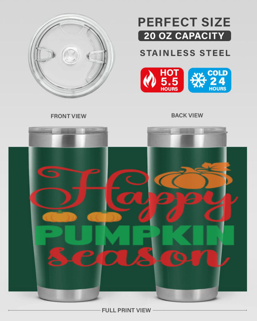 HAPPYPUMPKINSEASON 257#- fall- Tumbler