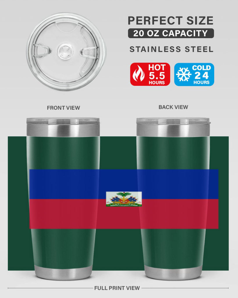 Haiti 125#- world flags- Tumbler