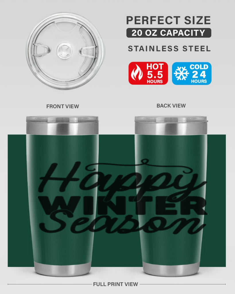 Happy Winter Season132#- winter- Tumbler