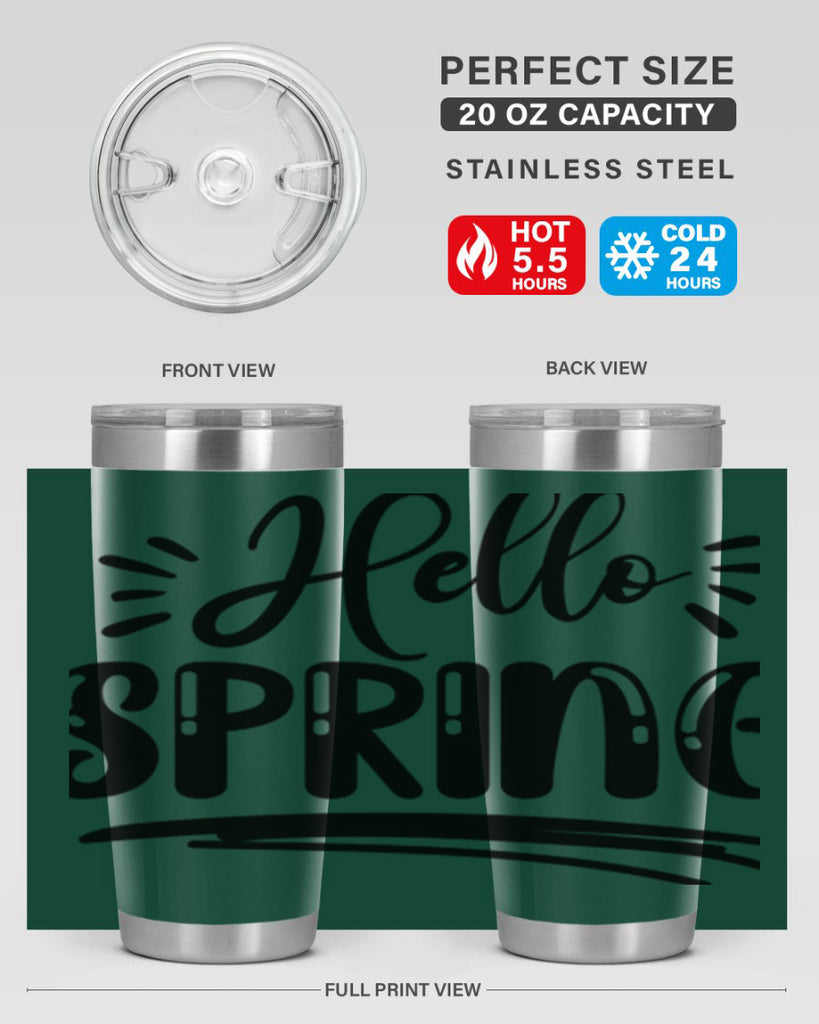 Hello Spring  229#- spring- Tumbler