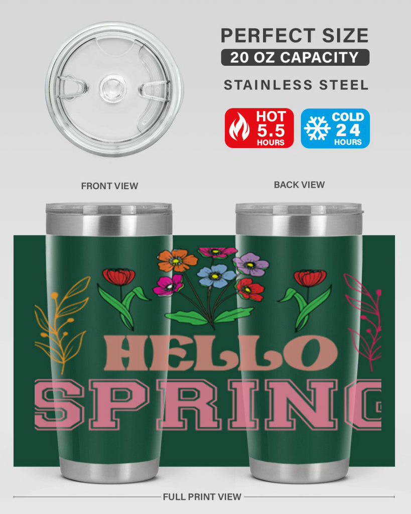 Hello Spring  234#- spring- Tumbler