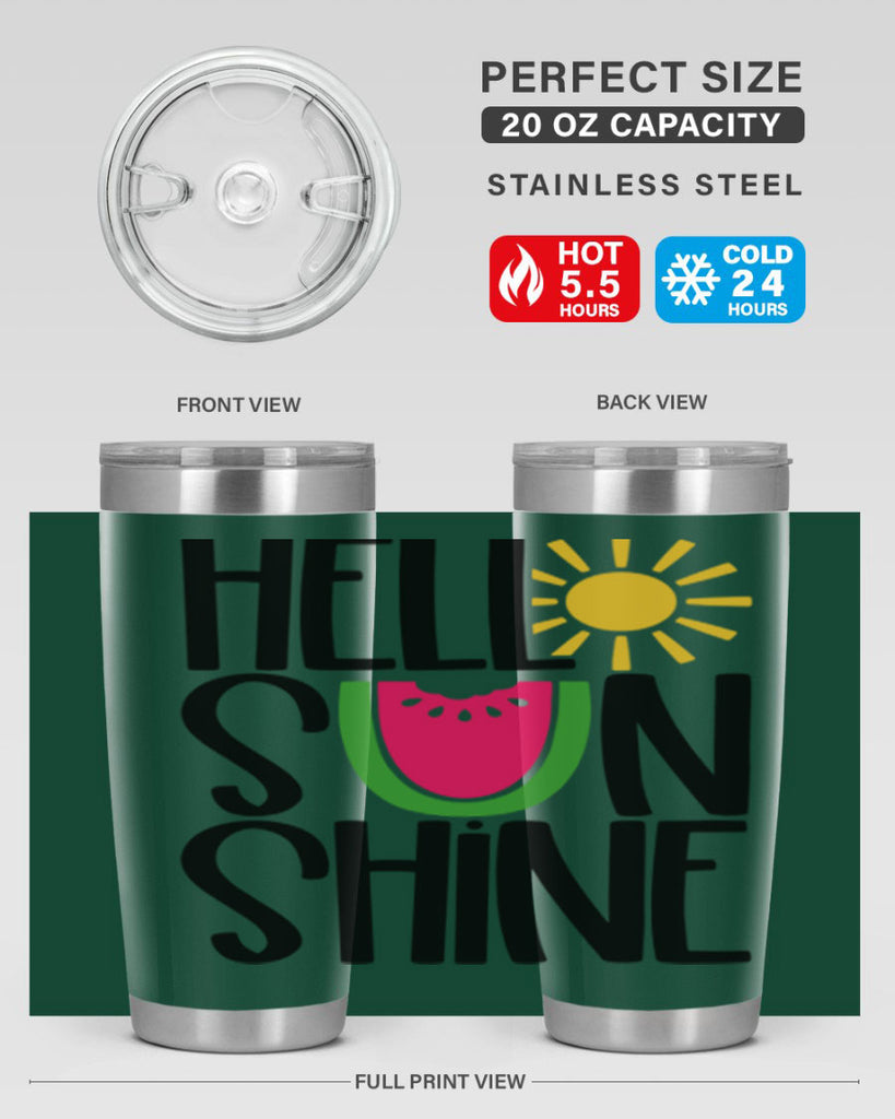 Hello Sunshine Style 37#- summer- Tumbler