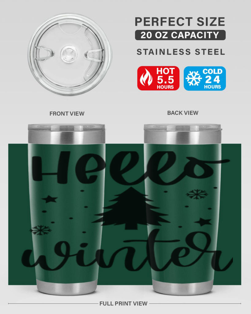 Hello Winter 162#- winter- Tumbler