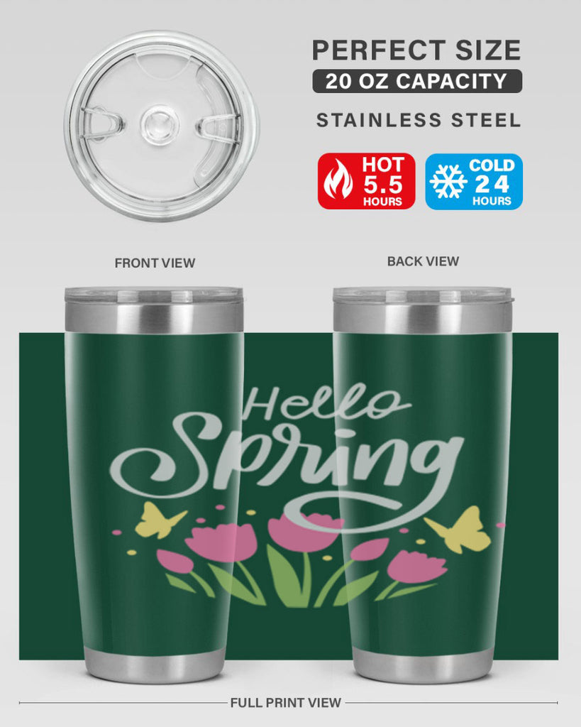 Hello spring214#- spring- Tumbler