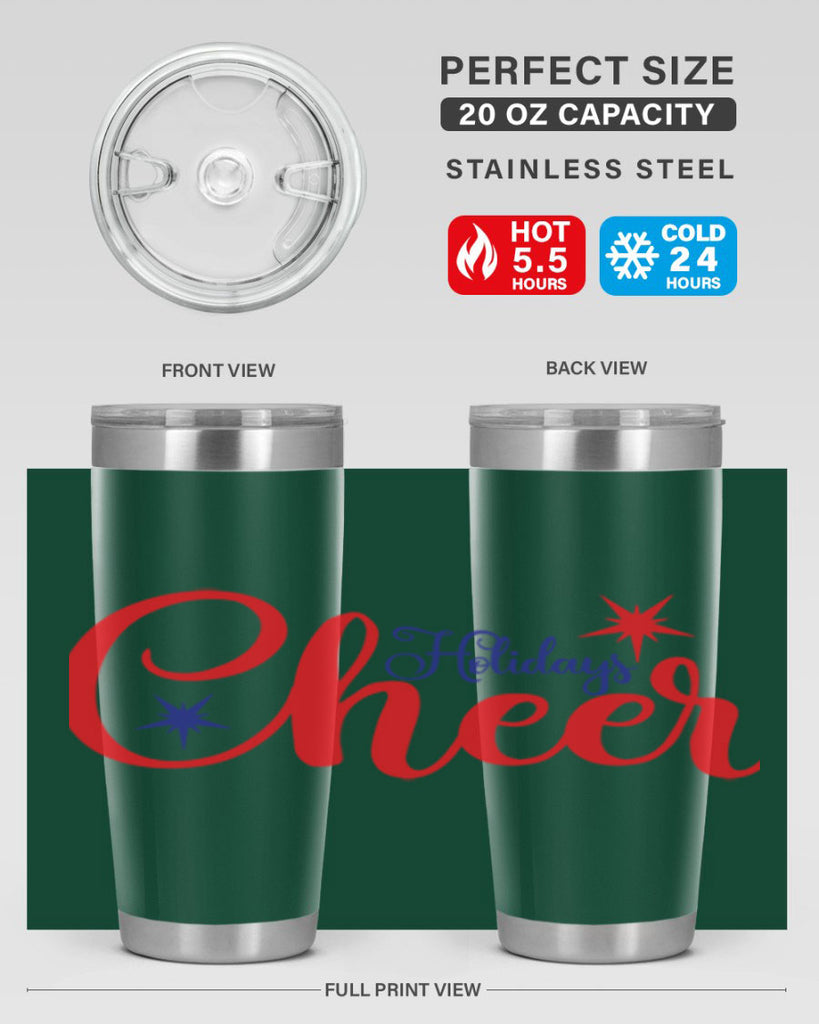 Holidays Cheer 191#- winter- Tumbler