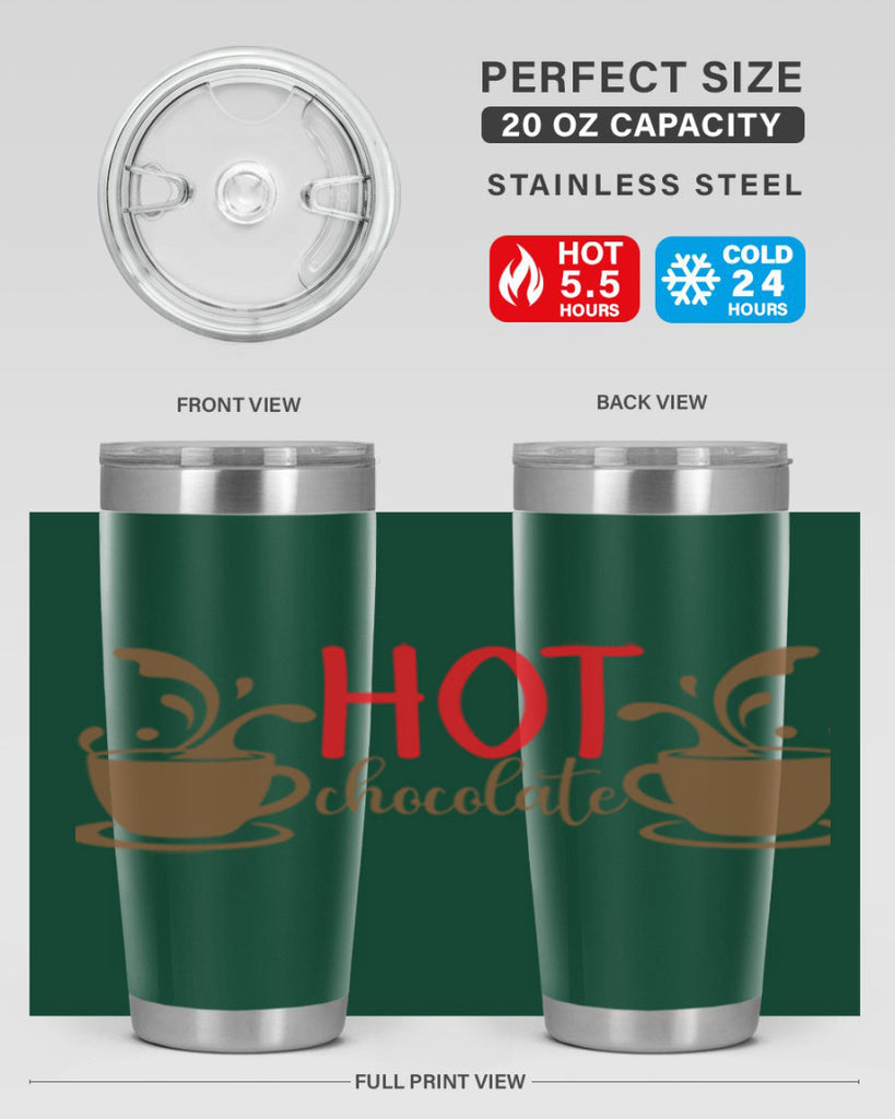 Hot Chocolate 212#- winter- Tumbler