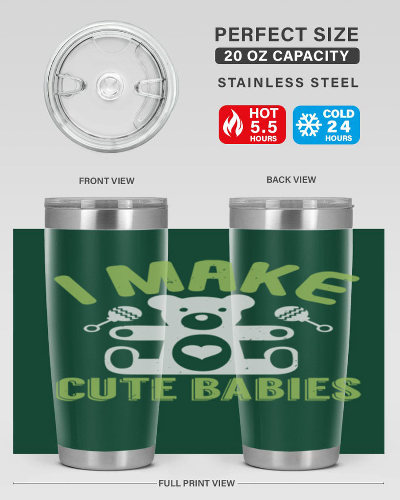 I make cute babies Style 218#- baby- tumbler