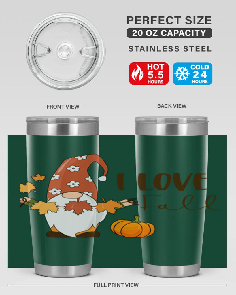 ILoveFallGnome 344#- fall- Tumbler