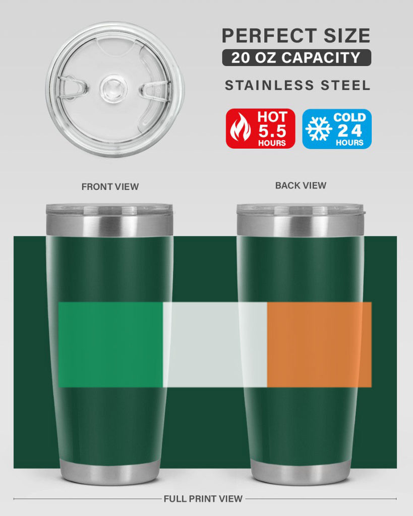 Ireland 117#- world flags- Tumbler