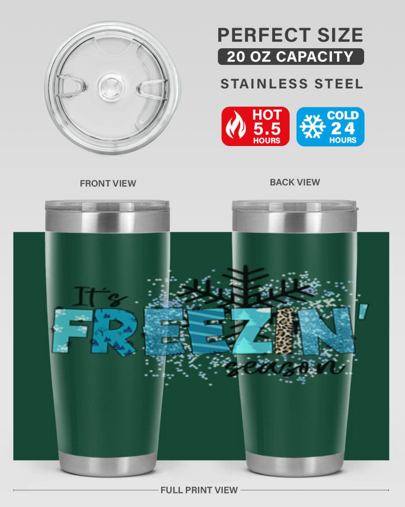 It s freezin season 266#- winter- Tumbler