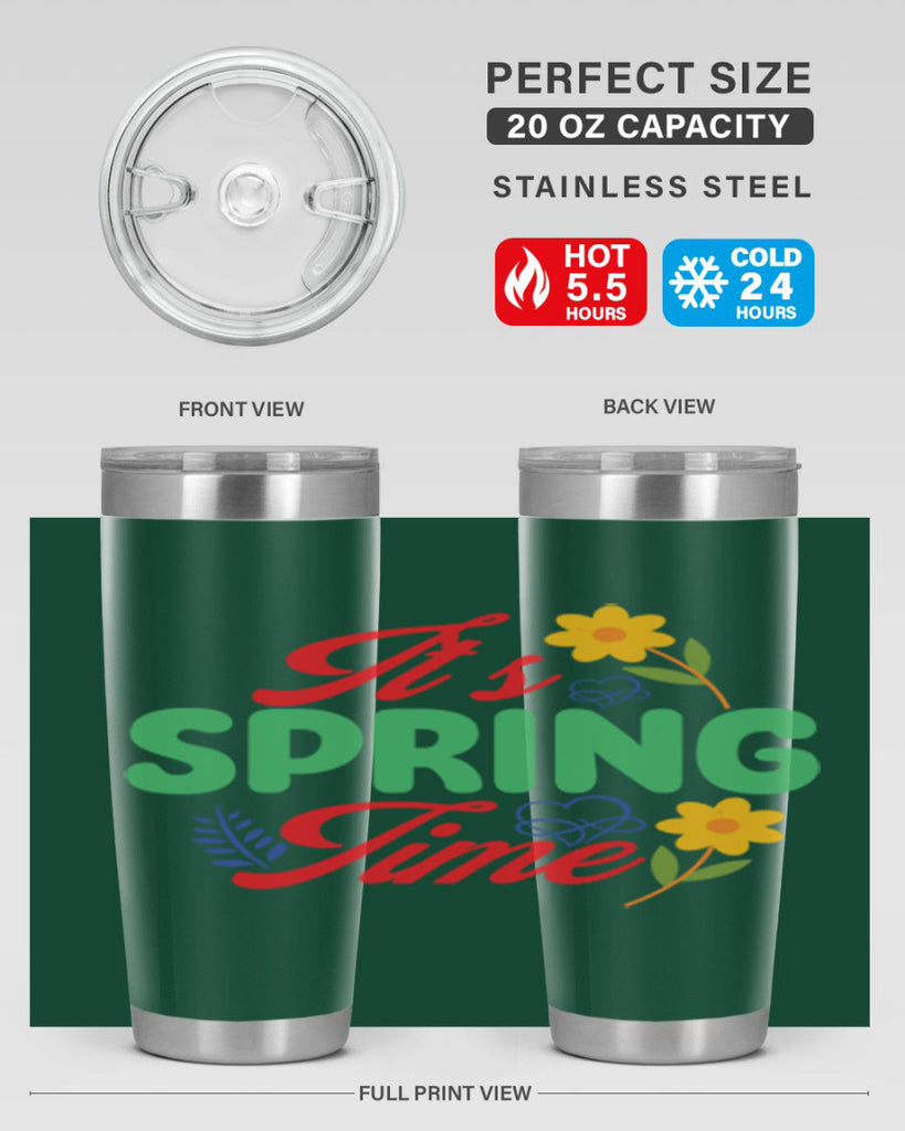 It's Spring Time 277#- spring- Tumbler