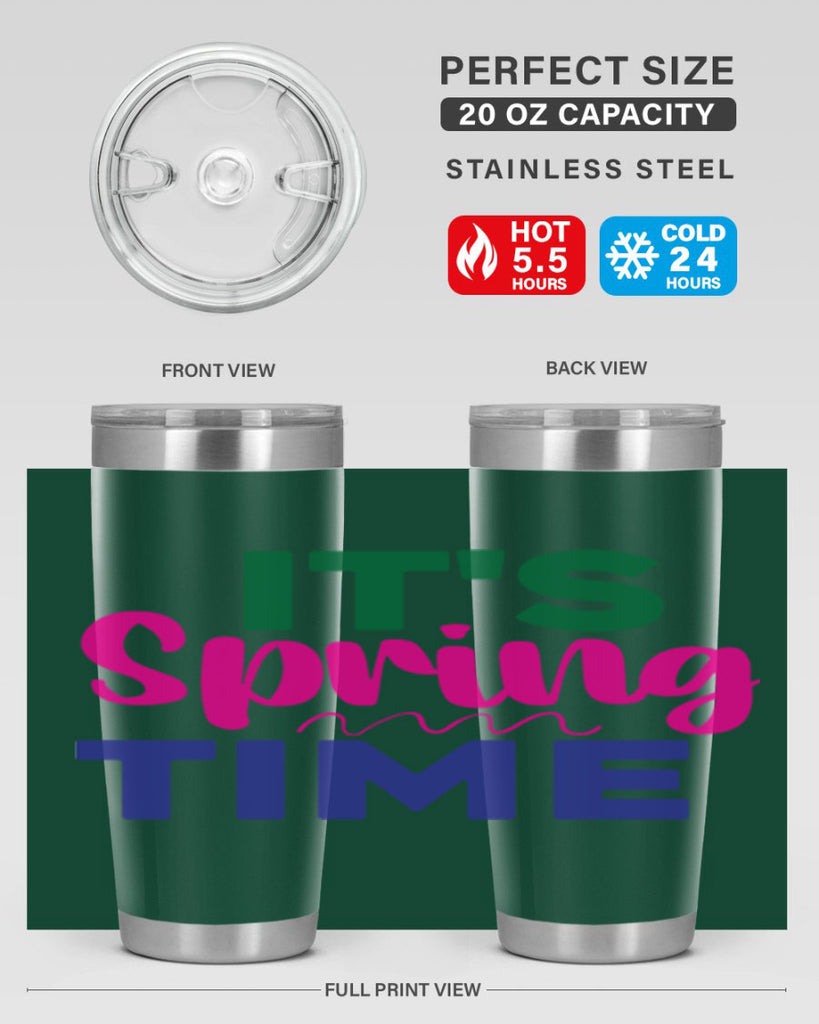 It's Spring Time 278#- spring- Tumbler