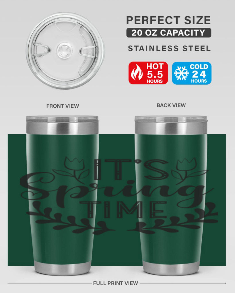 It's spring time281#- spring- Tumbler
