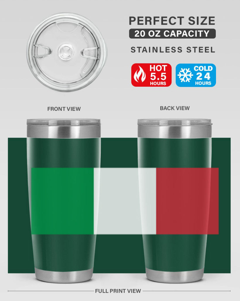 Italy 115#- world flags- Tumbler
