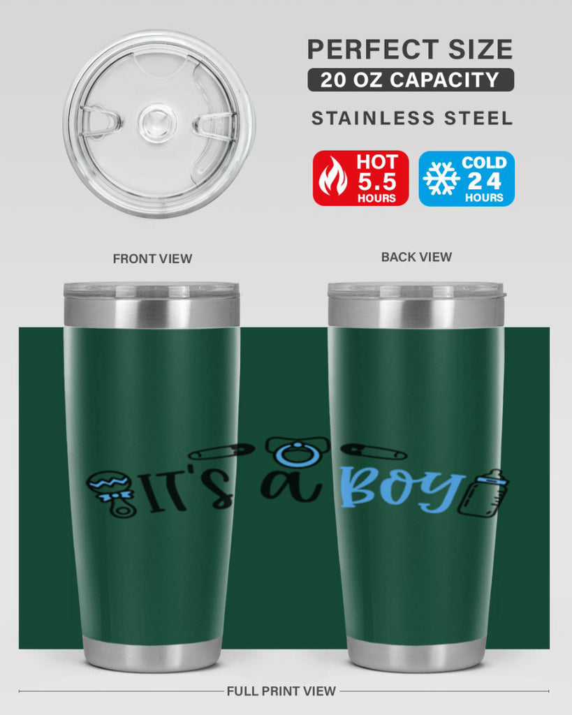 Its A Boy Style 80#- baby- tumbler