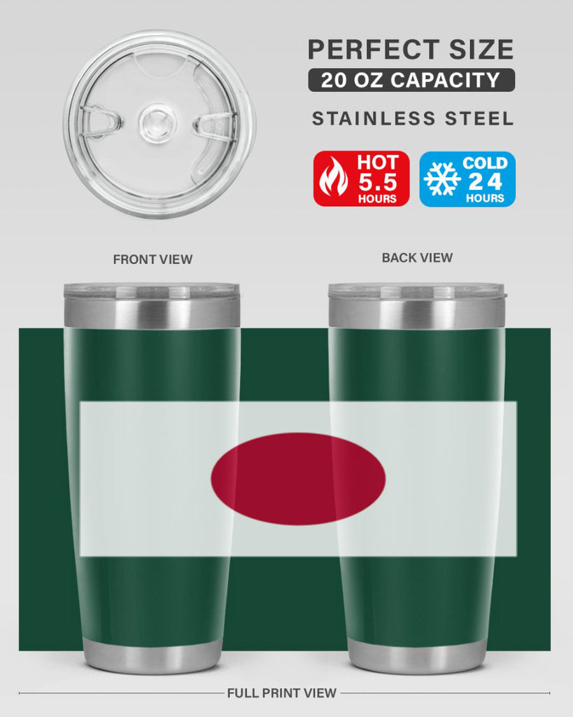Japan 113#- world flags- Tumbler