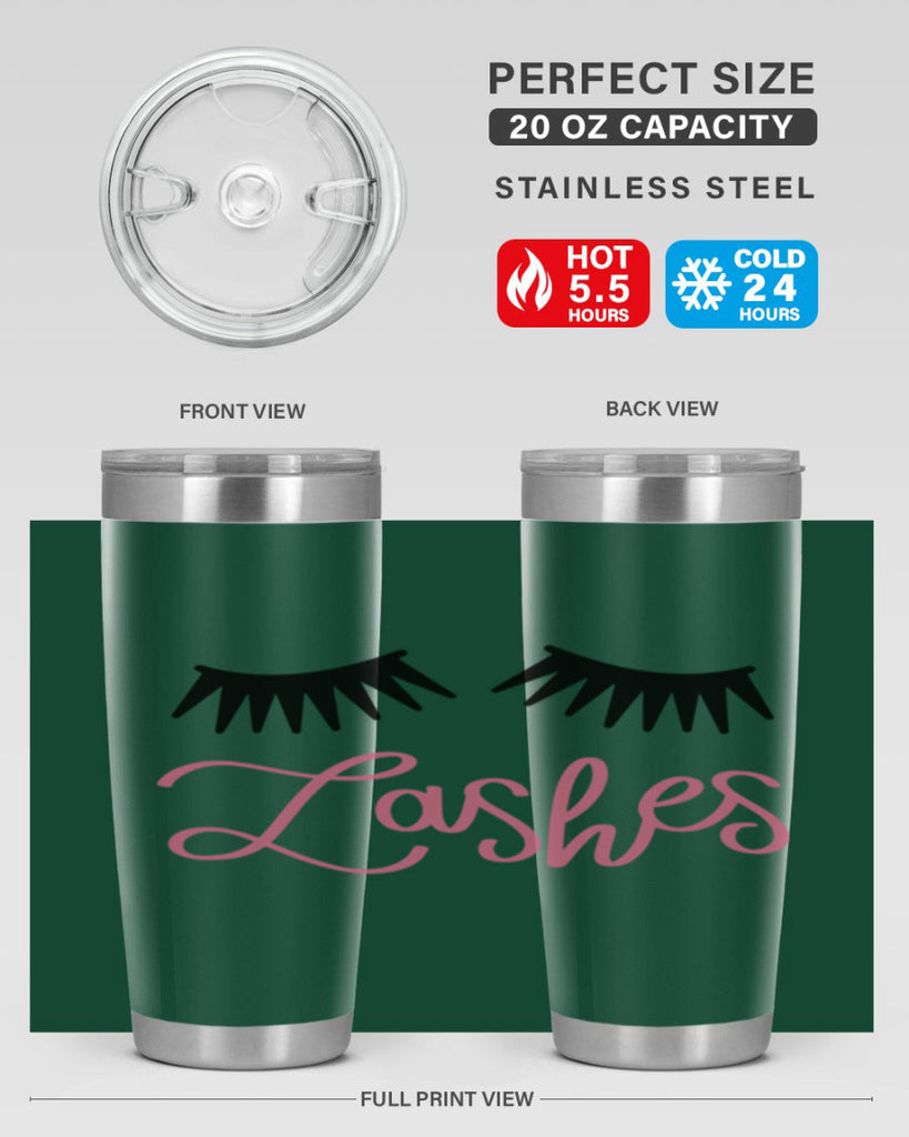 Lashes Style 69#- make up- Tumbler