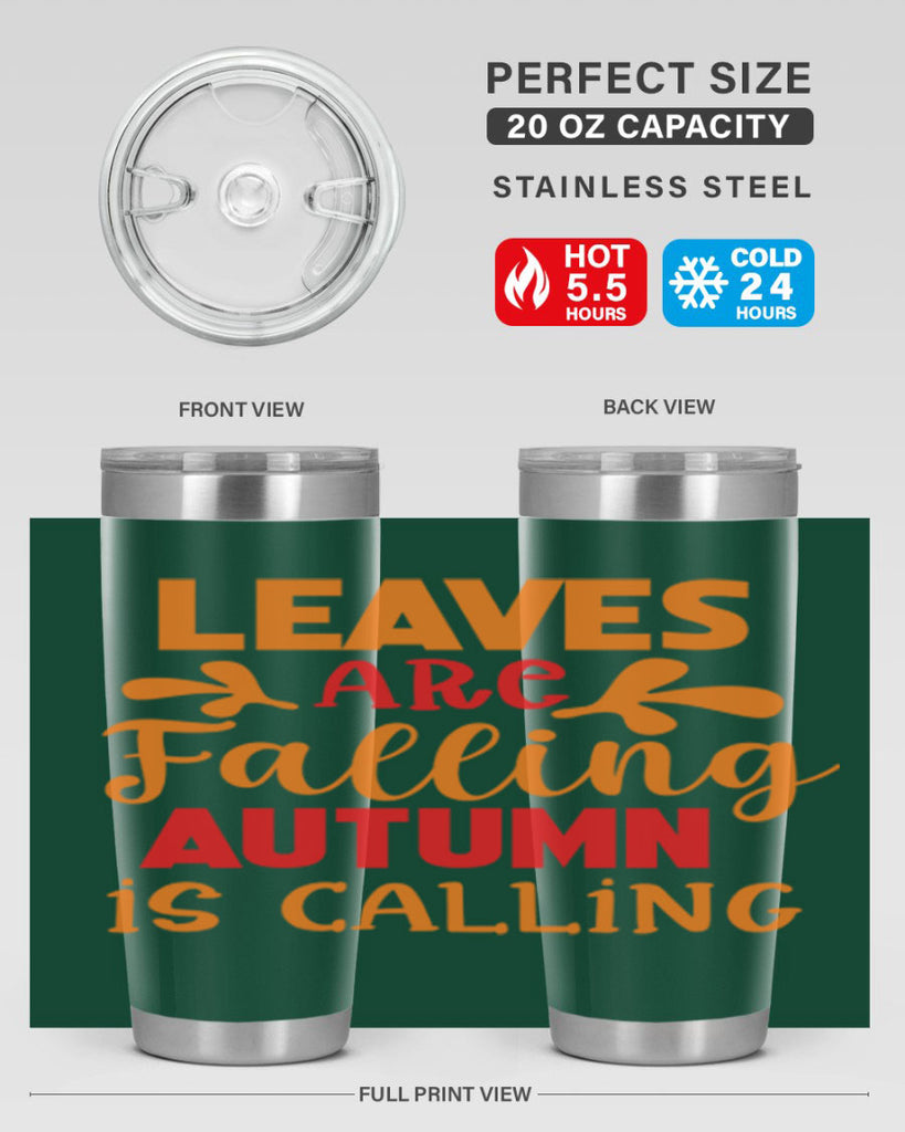 LeavesAreFallingAutumnis 394#- fall- Tumbler
