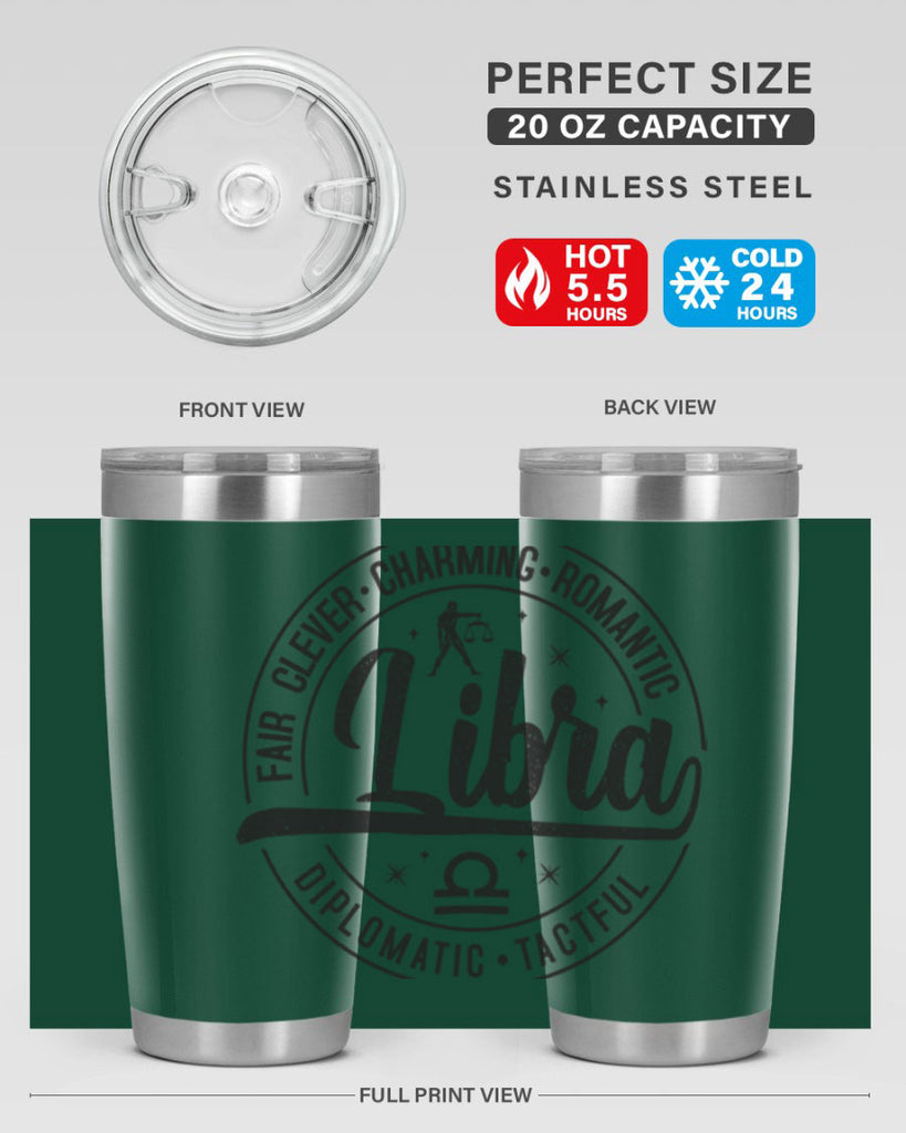 Libra 323#- zodiac- Tumbler