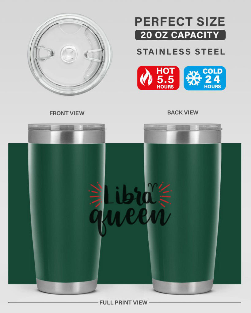 Libra queen 319#- zodiac- Tumbler
