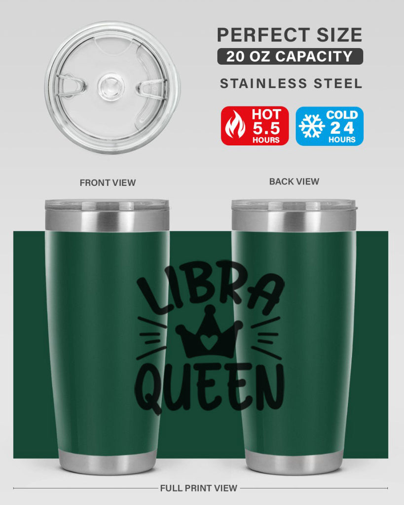Libra queen 327#- zodiac- Tumbler
