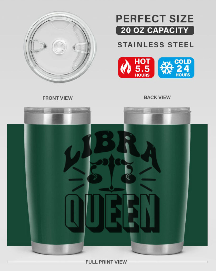 Libra queen 329#- zodiac- Tumbler
