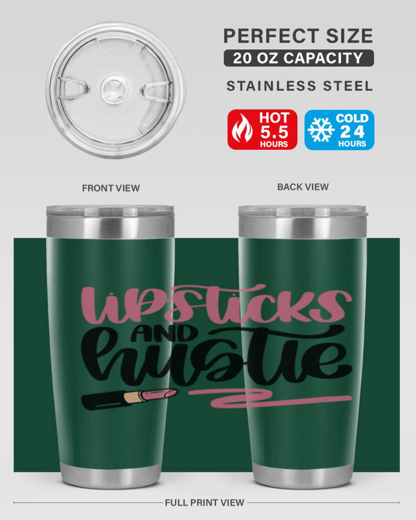 Lipstick And Hustie Style 59#- make up- Tumbler