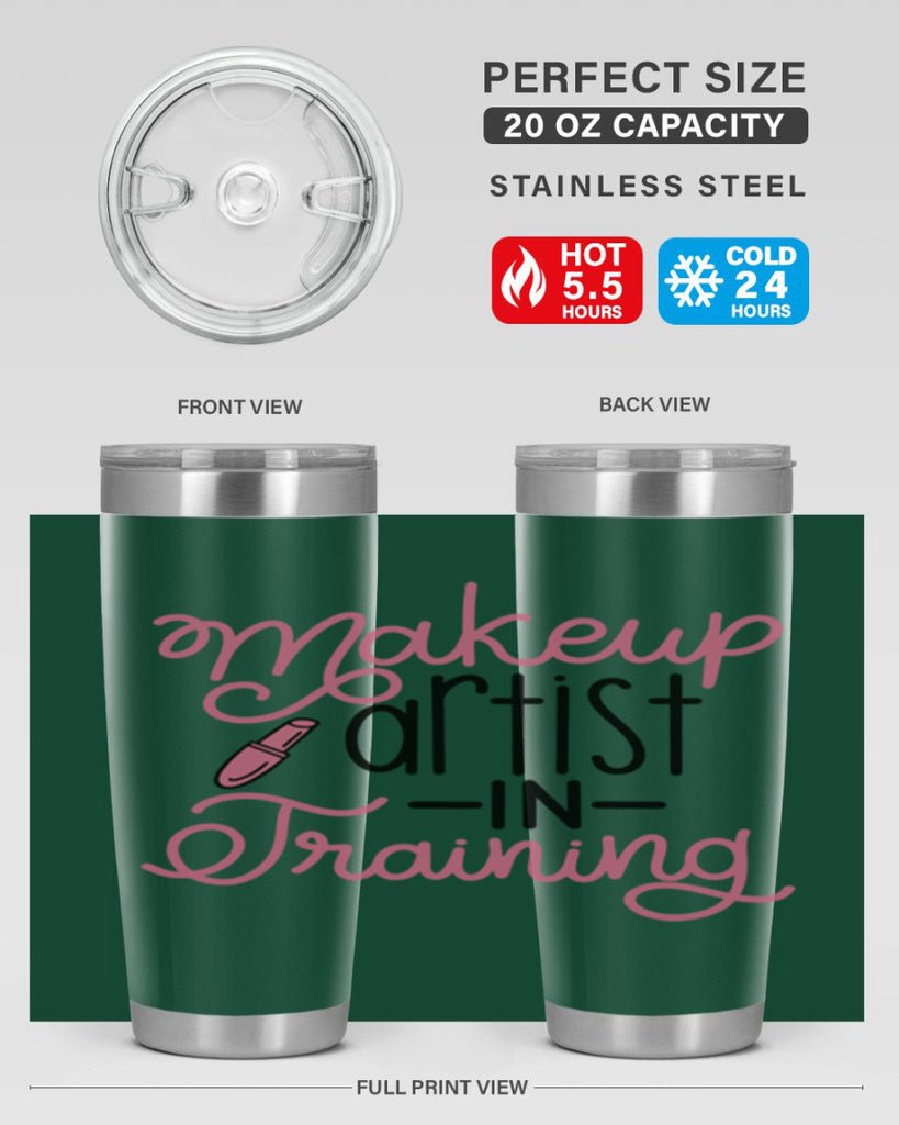 Makeup Artist in Training Style 53#- make up- Tumbler
