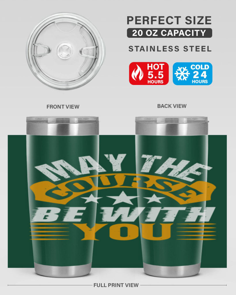 May the course be with you 43#- farming and gardening- Tumbler