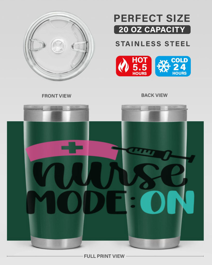 Nurse Mode ON Style Style 102#- nurse- tumbler