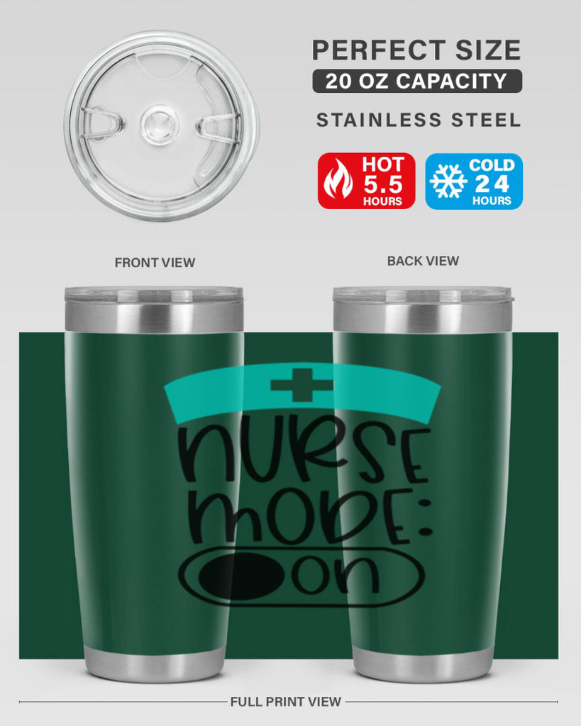 Nurse Mode On Style Style 103#- nurse- tumbler