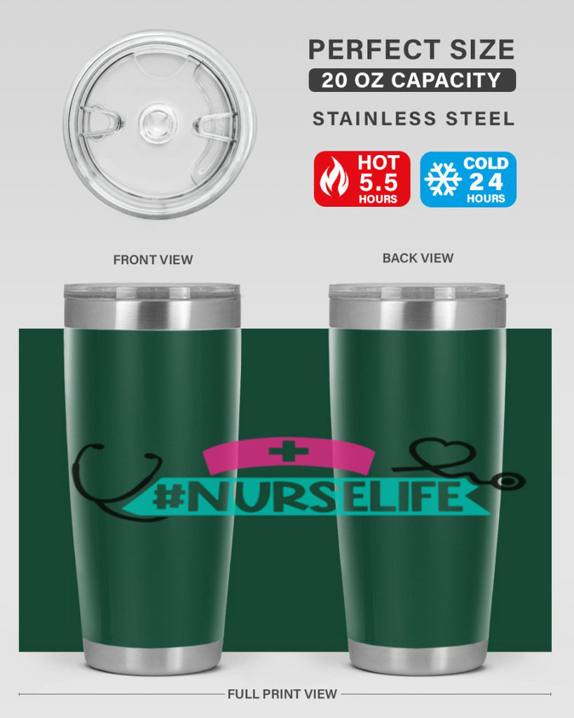 Nurselife Style Style 92#- nurse- tumbler